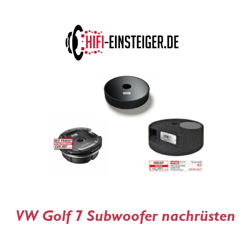 VW Golf 7 Subwoofer nachrüsten Hifi Einsteiger